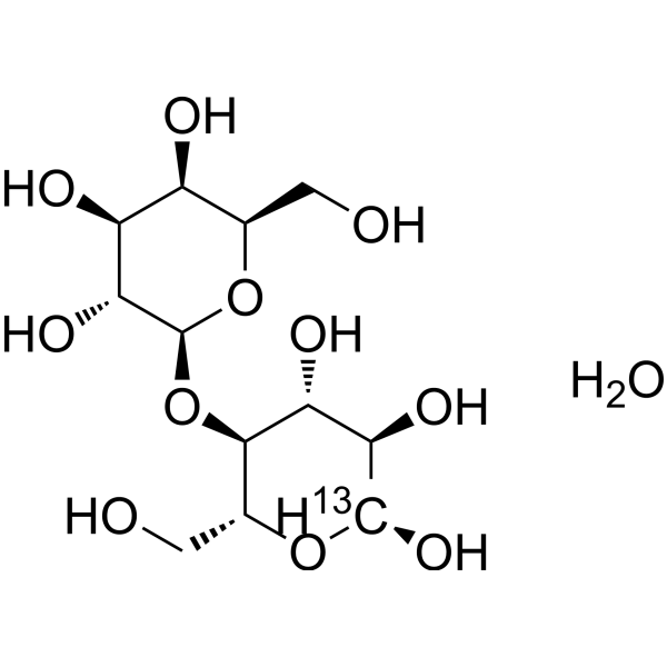 [1-13Cglc]Lactose monohydrate ([1-13Cglc]Lactose monohydrate) 287100-62-3
